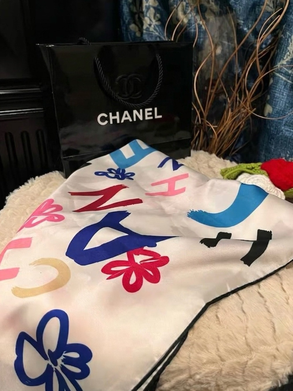 nwot Silk Scarf